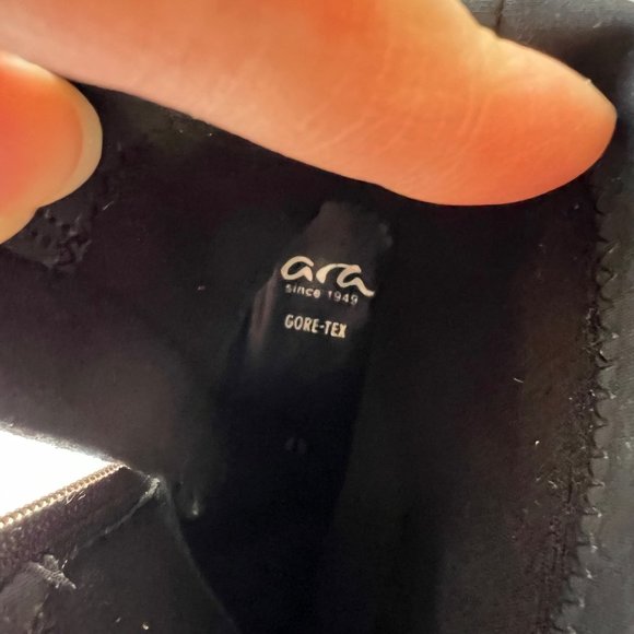 Ara Luftpolster Paris Boots Gore-Tex Booties Square Toe Women Size US 4.5 EU 35 - Picture 11 of 11